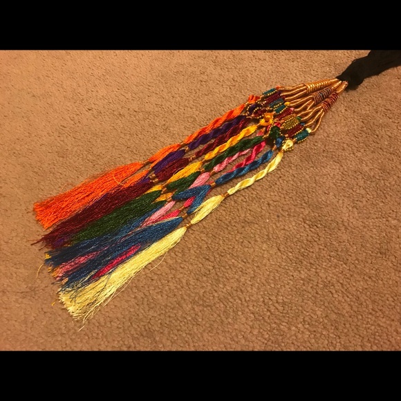 Pakistani Paranda Bridal Fancy Parandi Hair Style - Picture 6 of 6